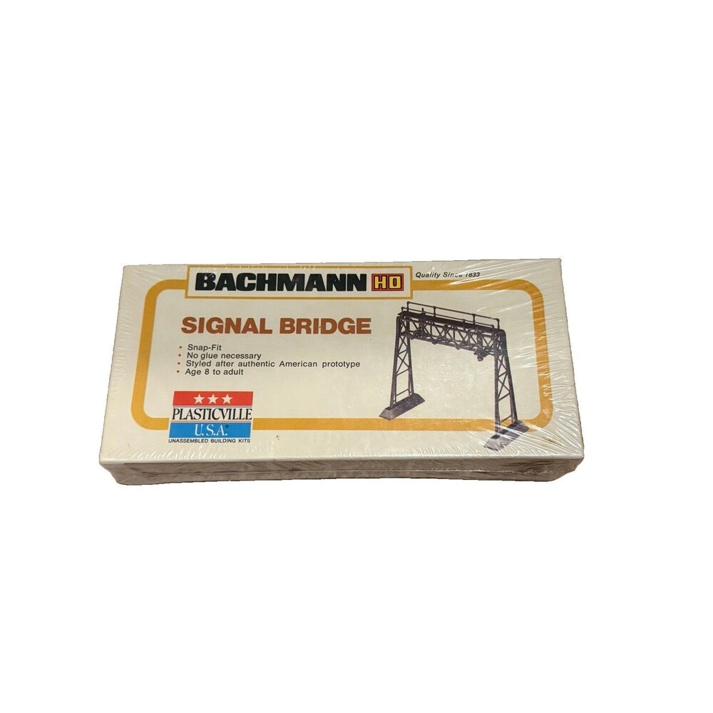 Vintage Bachmann HO Scale Kit #2620 Signal Bridge New Sealed